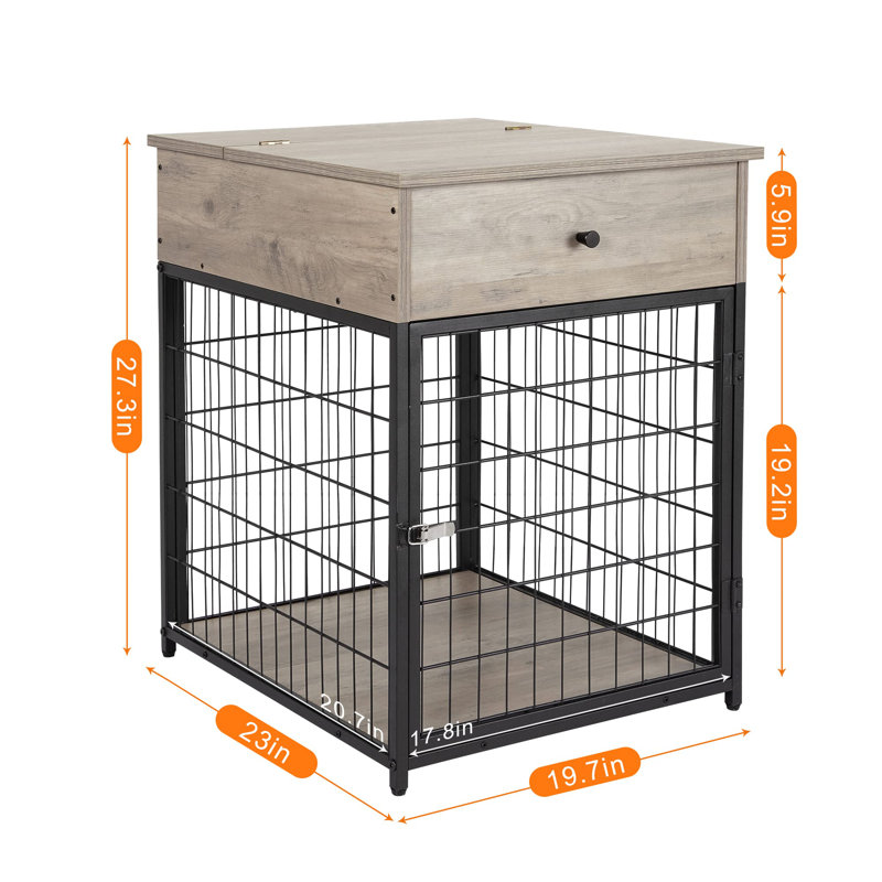 Tucker Murphy Pet™ Furniture Dog Crates With Drawer & Reviews Wayfair
